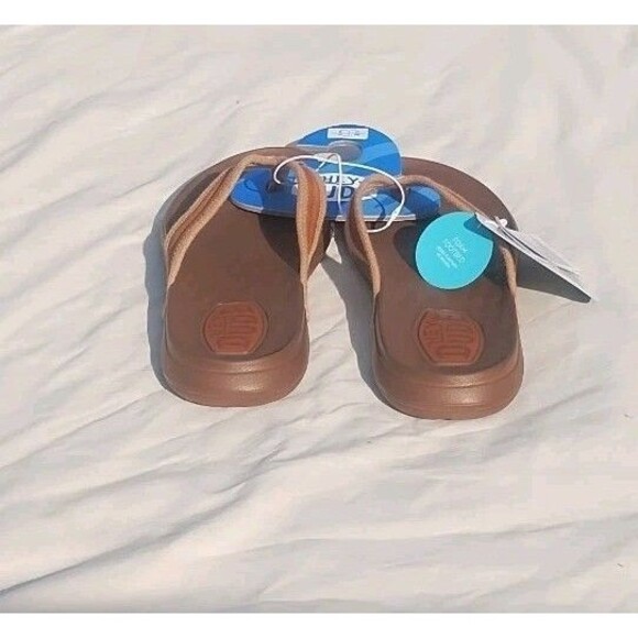 Hey Dude Mens Myers Flip Classic Brown Brown Size 9 NEW - Picture 3 of 5